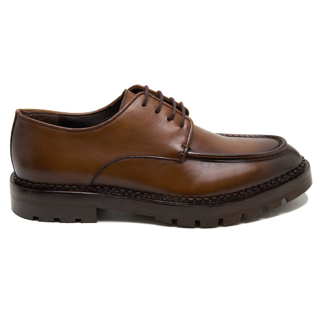 Mazing Taba Erkek Deri Günlük Ayakkabı