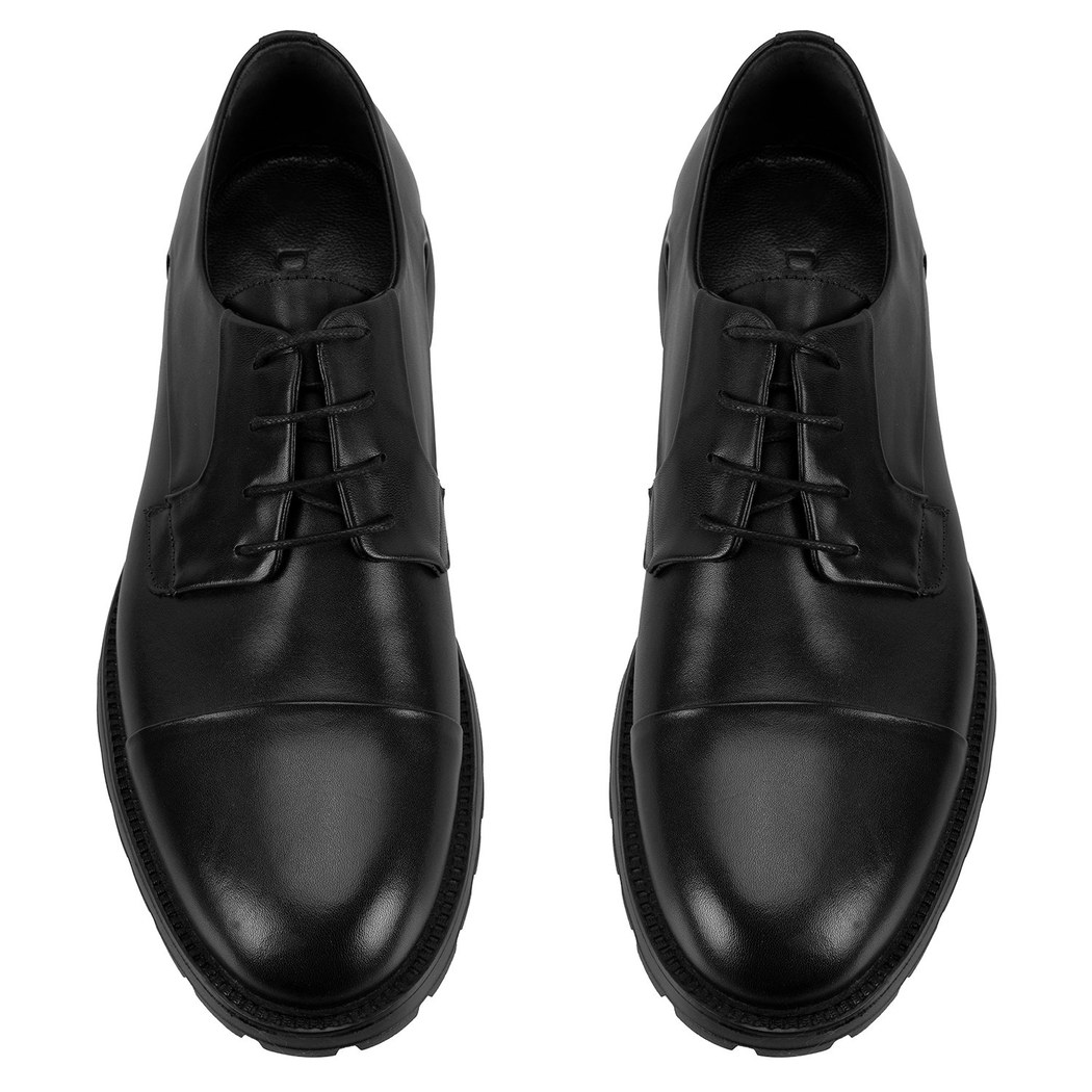 Melina Siyah Erkek Deri Klasik Ayakkabı