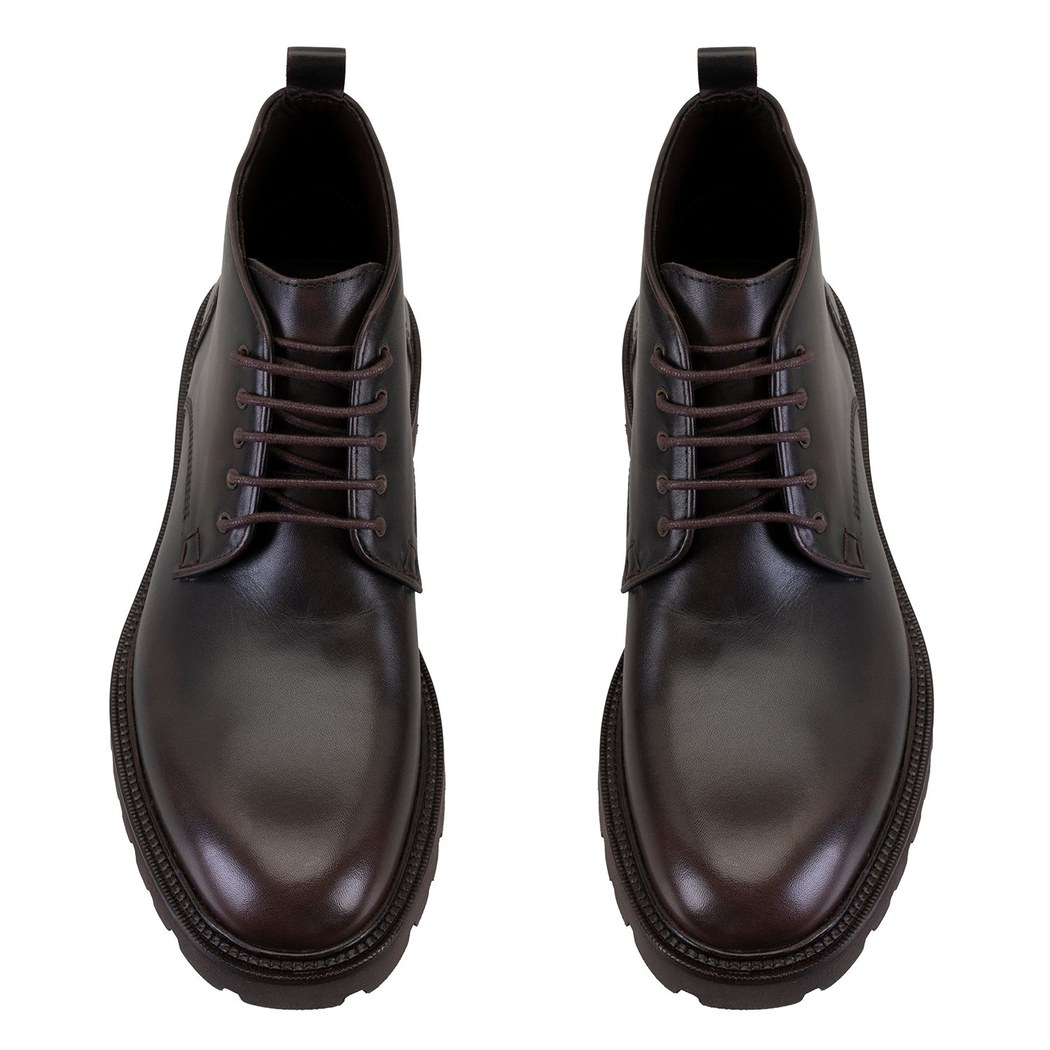 Merga Kahve Erkek Deri Bot