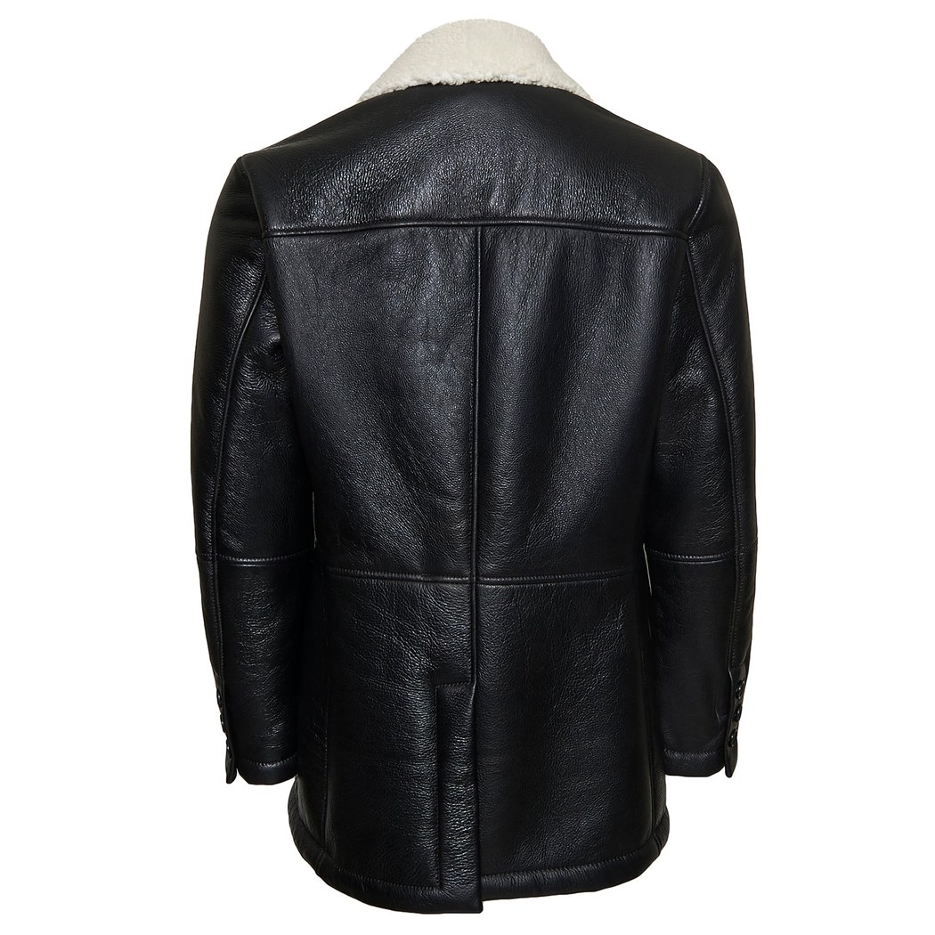 Merita Erkek Kruvaze Yaka Kürk Kaban