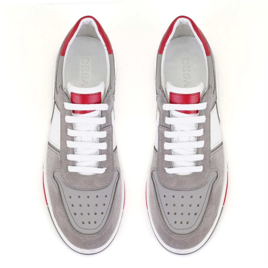 Michael Gri Erkek Süet Deri Spor Ayakkabı