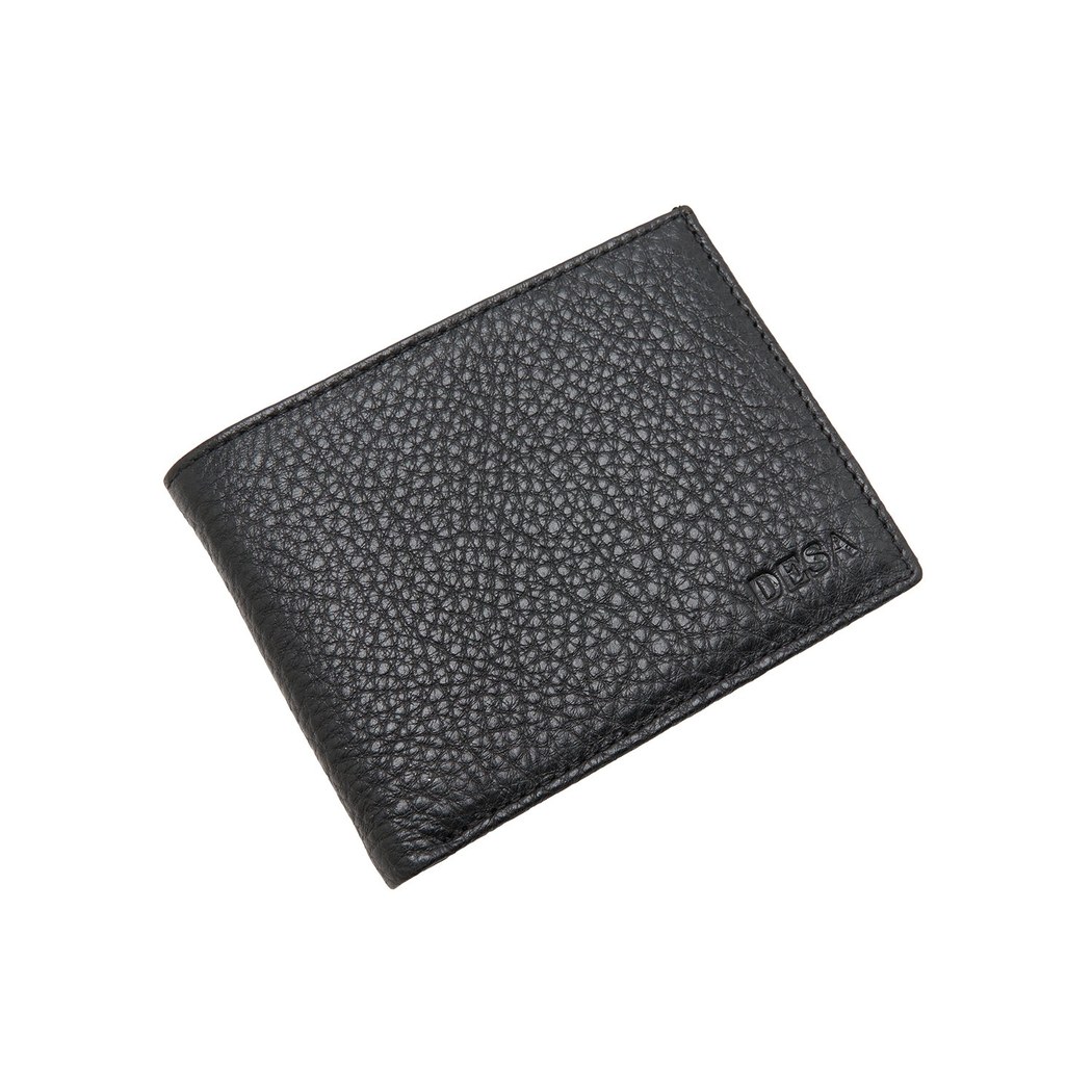 Mike Siyah Erkek Silky Deri Cüzdan