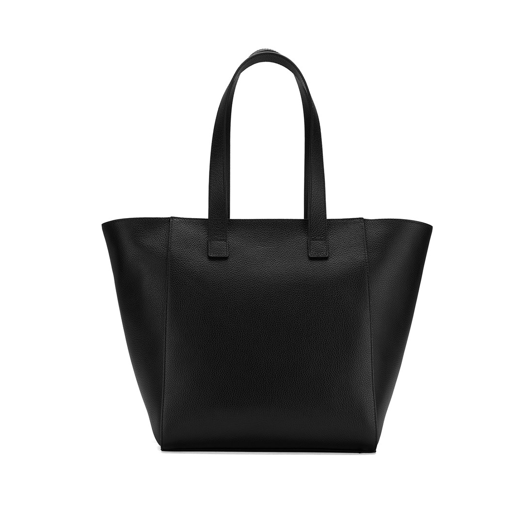 Mioro Siyah Kadın Deri Omuz Çantası