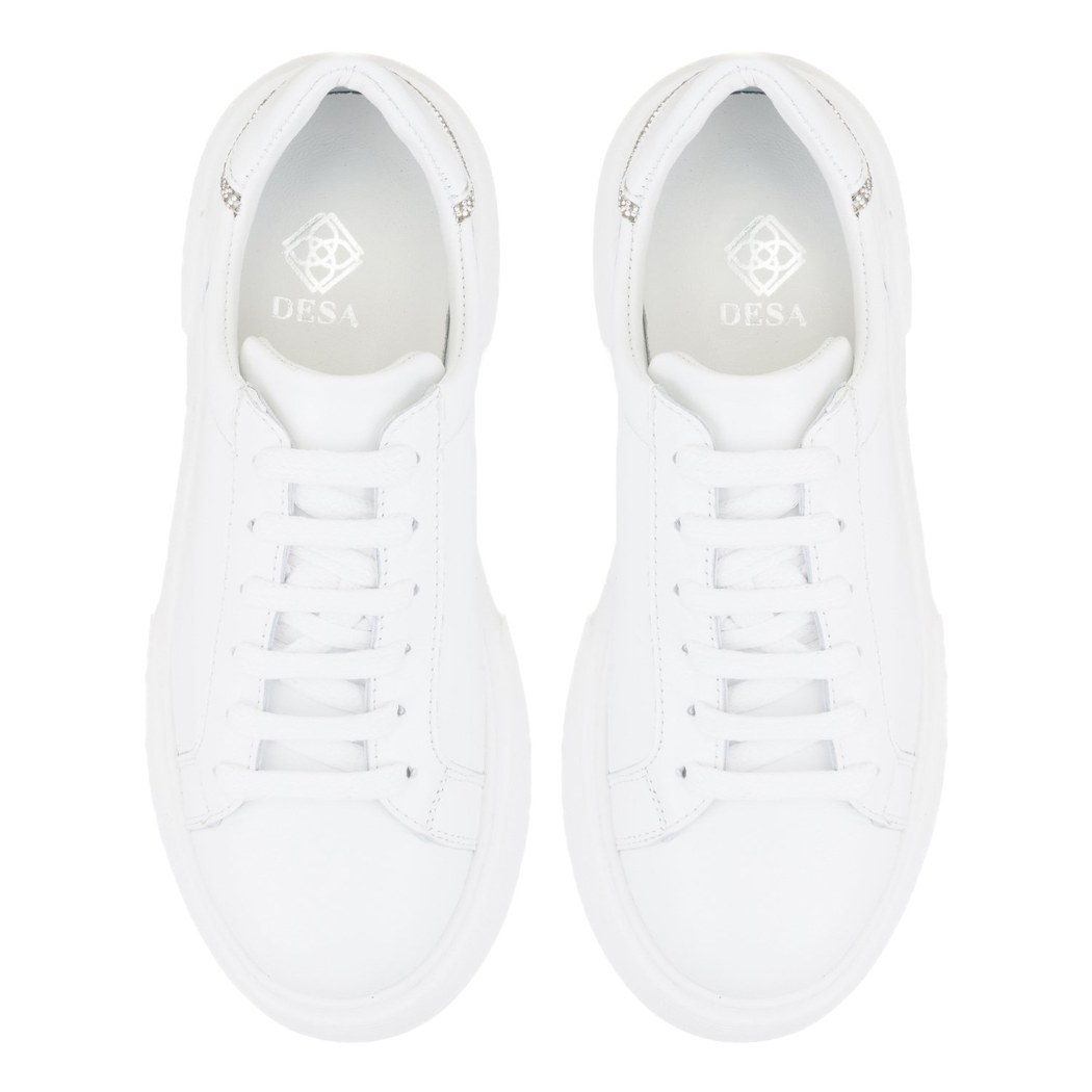 Miracle Beyaz Kadın Deri Spor Ayakkabı