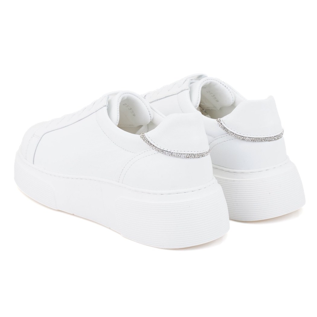 Miracle Beyaz Kadın Deri Spor Ayakkabı