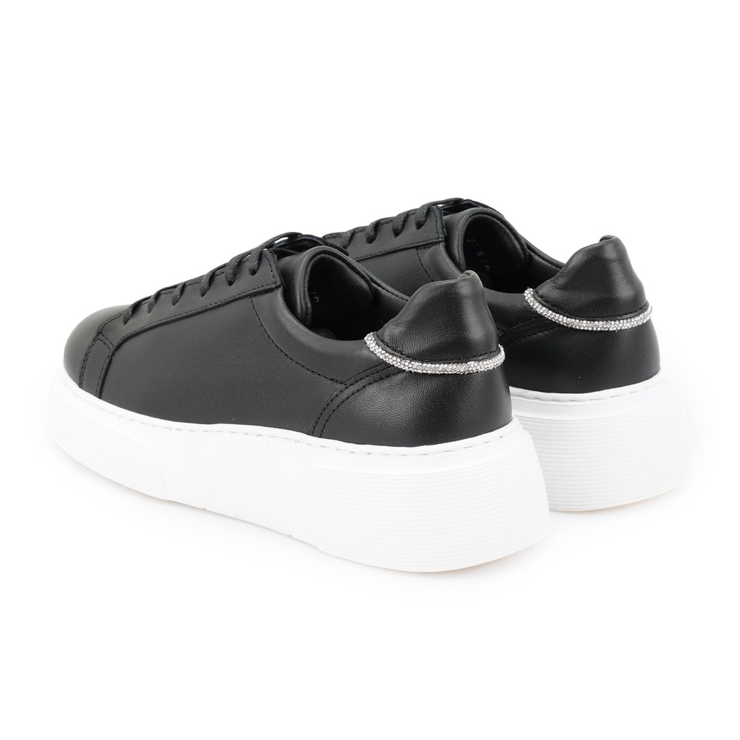 Miracle Siyah Kadın Deri Spor Ayakkabı