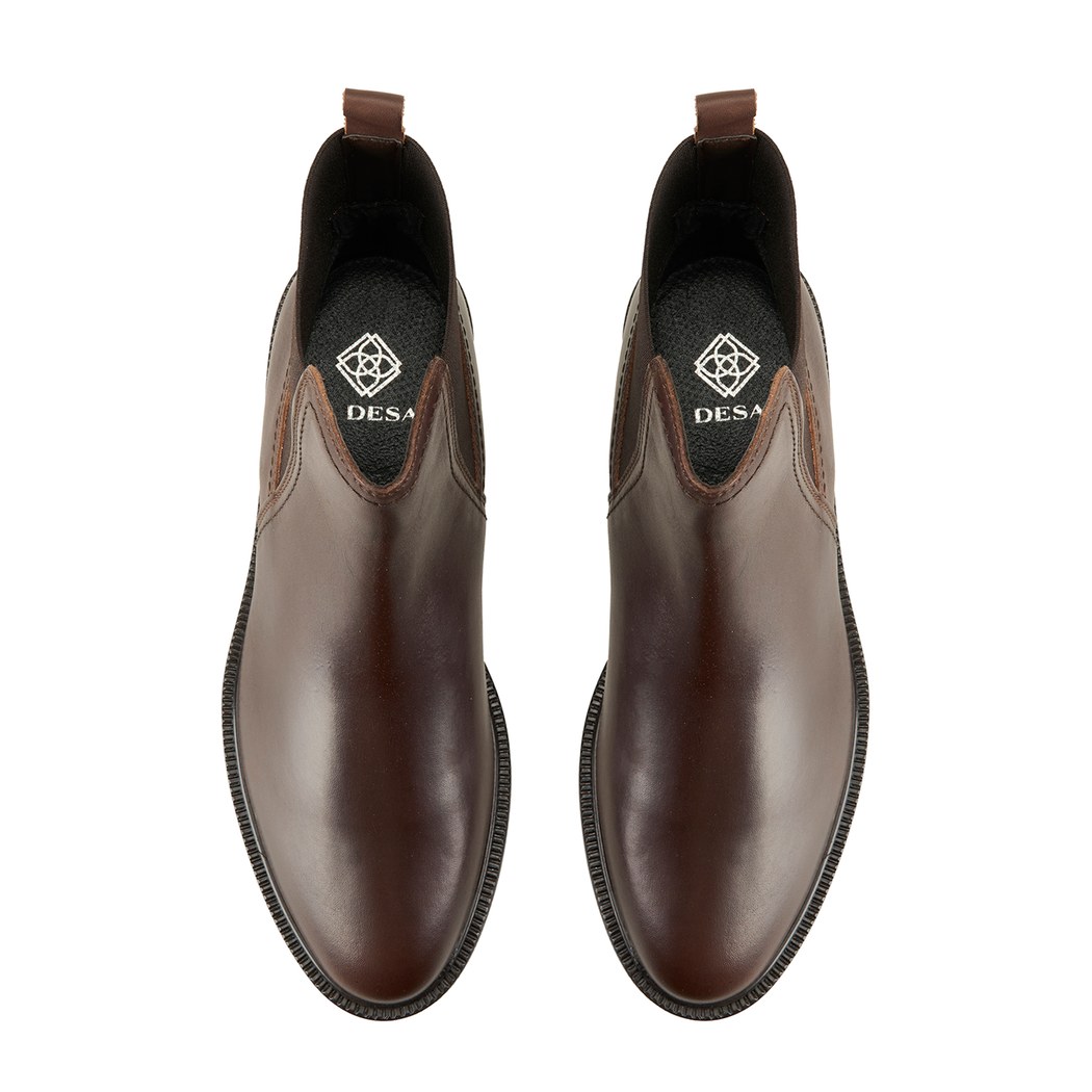 Molira Koyu Kahve Kadın Deri Bot