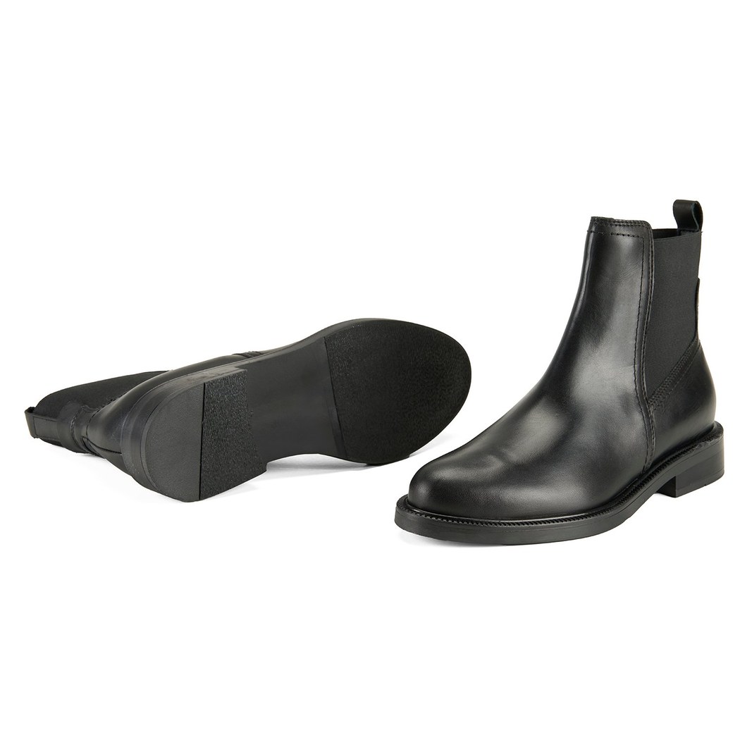 Molira Siyah Kadın Deri Bot