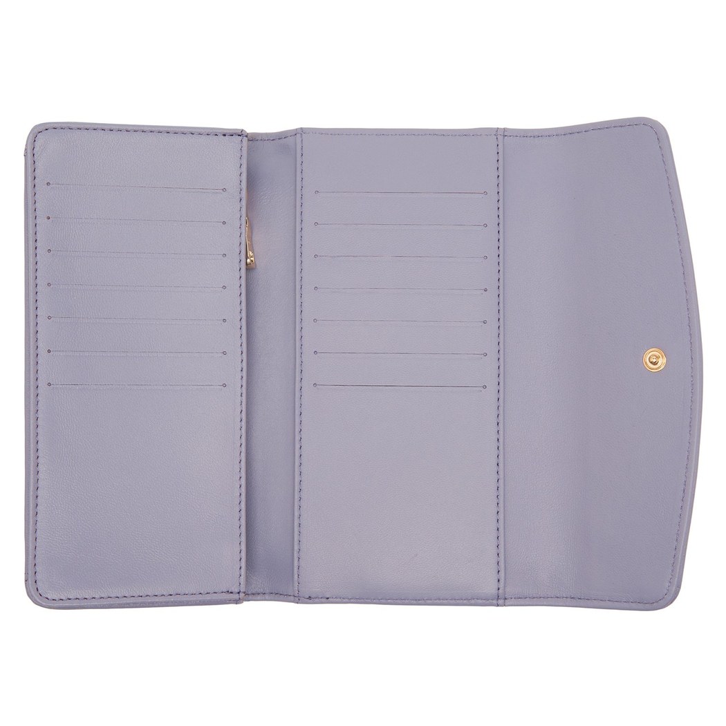 Mor Kadın Deri Cüzdan