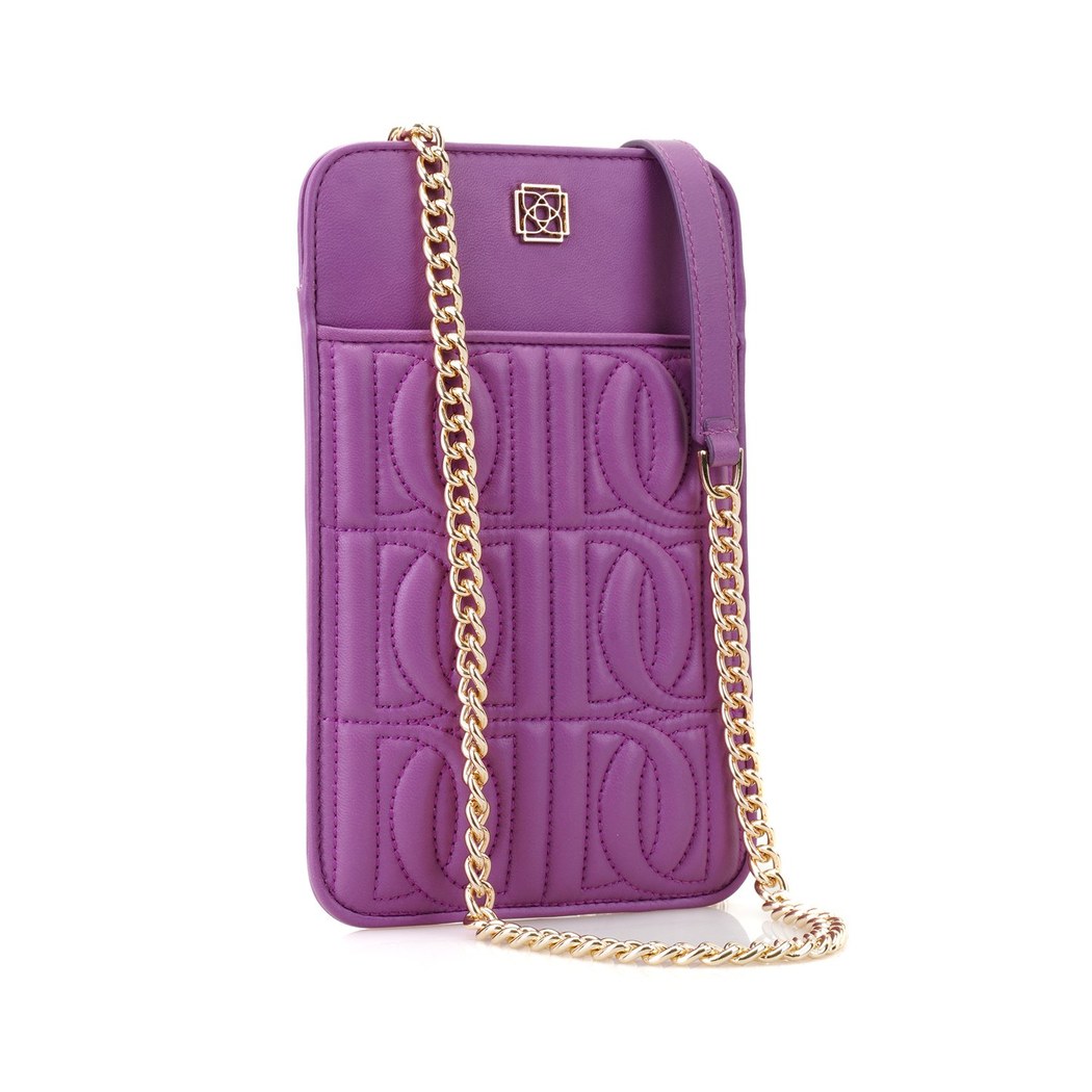 Mor Kadın Telefon Çantası
