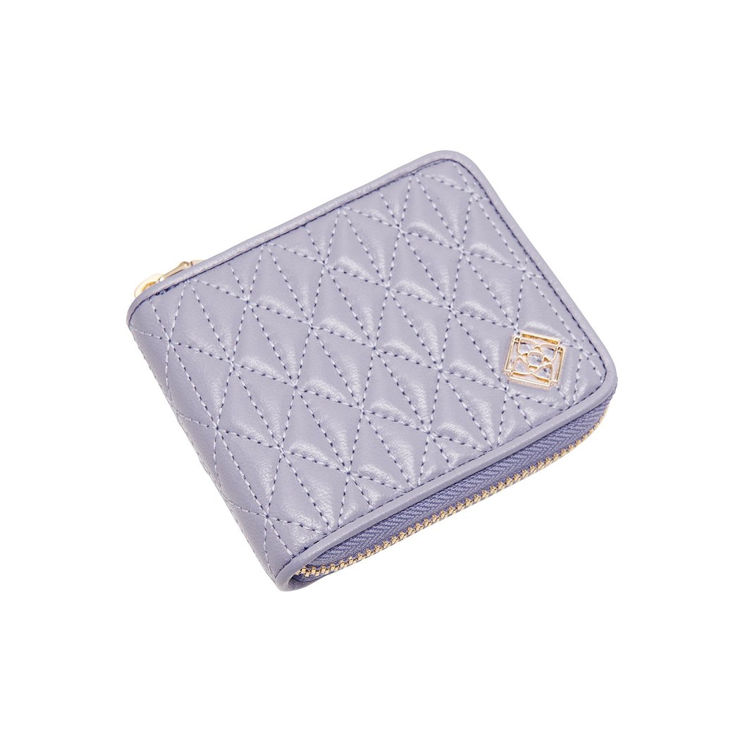 Mor Kapitone Kadın Deri Cüzdan