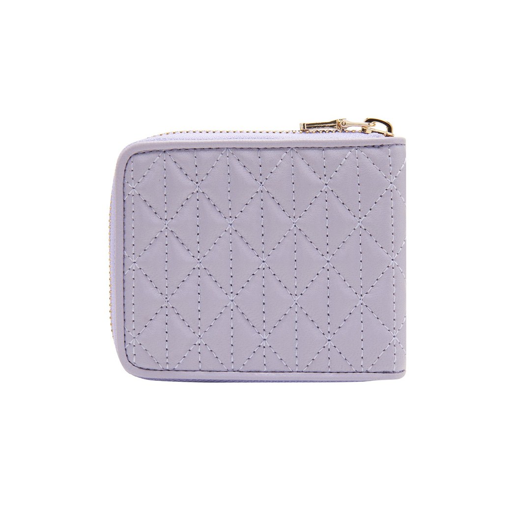 Mor Kapitone Kadın Deri Cüzdan