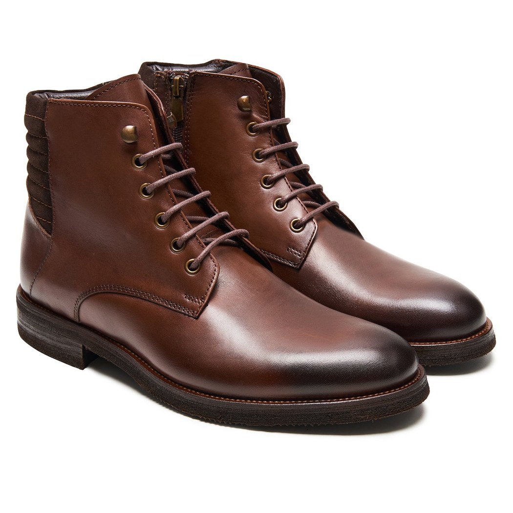 Morbido Kahve Erkek Deri Bot