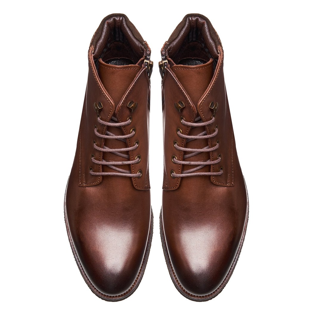 Morbido Kahve Erkek Deri Bot