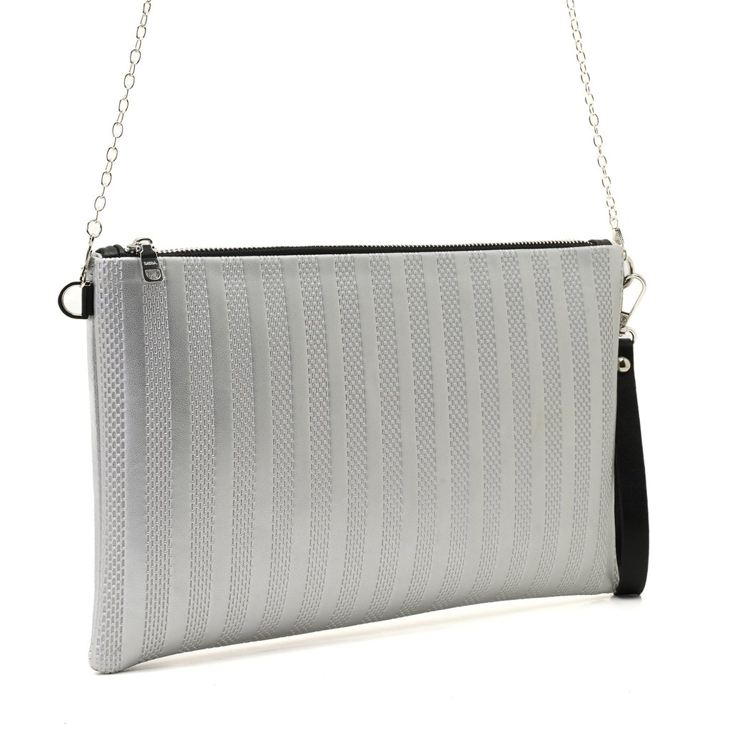 Morgan Gümüş Kadın Clutch