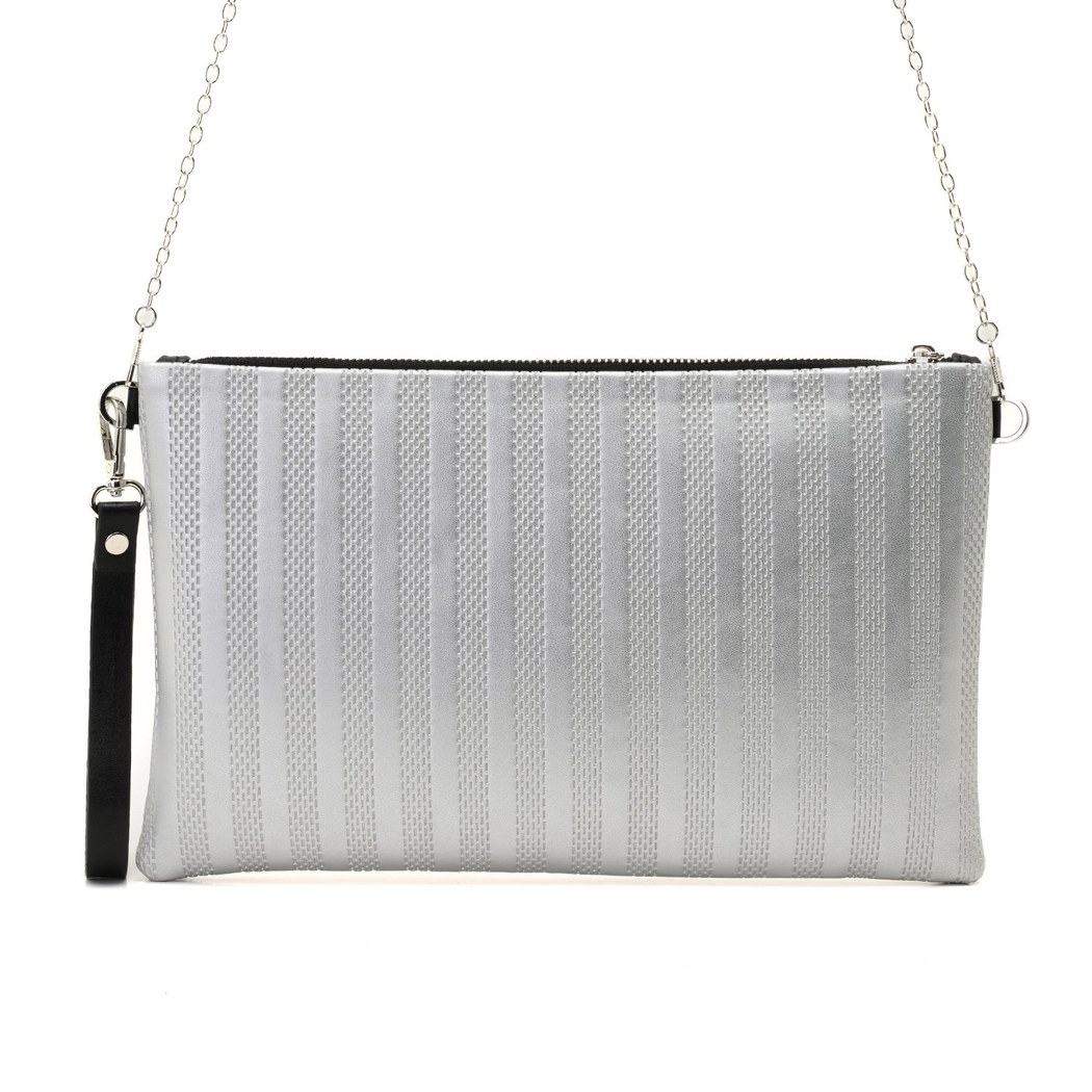 Morgan Gümüş Kadın Clutch