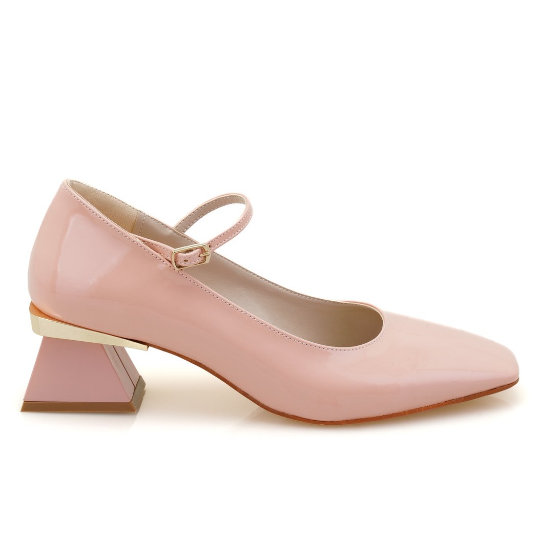 Nadia Pudra Kadın Mary Jane Ayakkabı