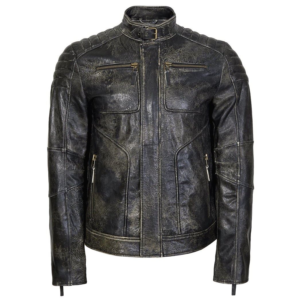 Nancy Vintage Erkek Deri Mont