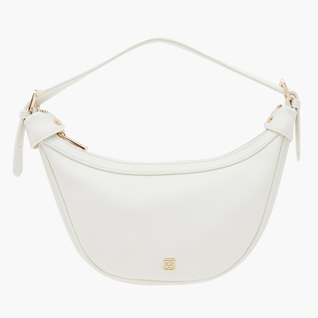 Nannie Beyaz Kadın Omuz Çantası 