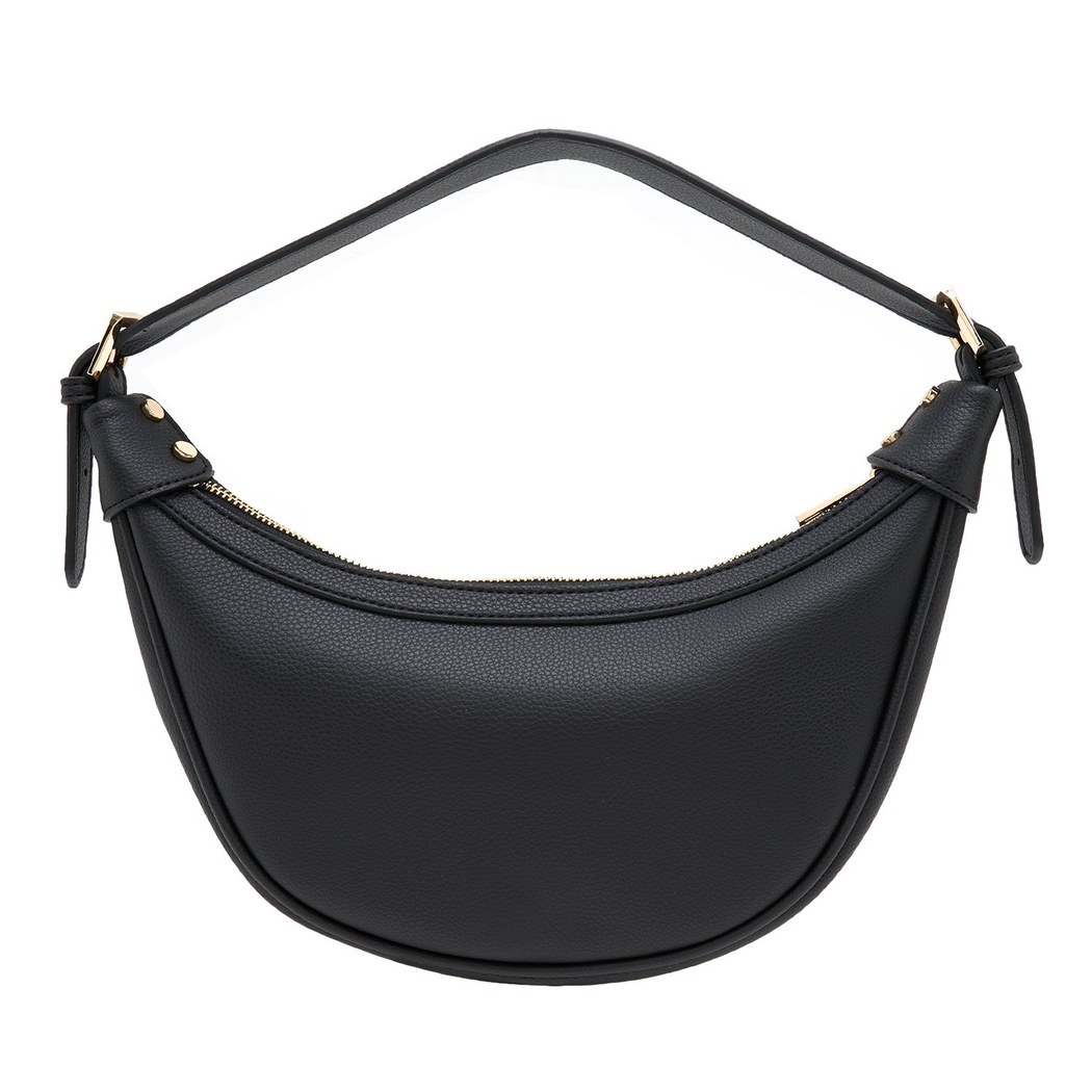 Nannie Siyah Kadın Omuz Çantası 