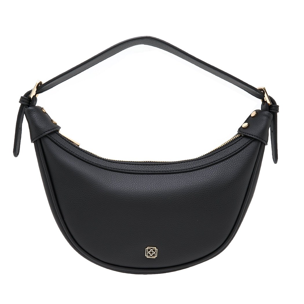 Nannie Siyah Kadın Omuz Çantası 