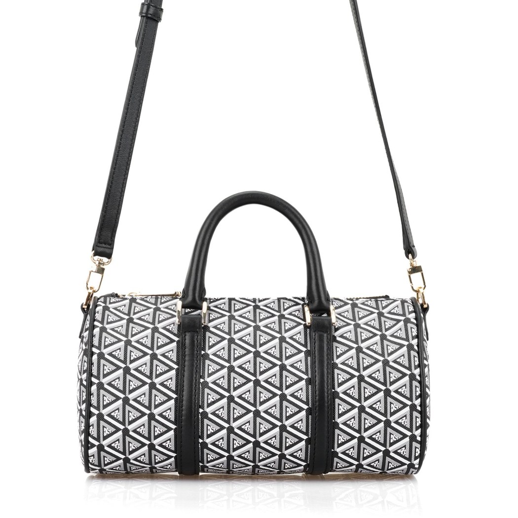 Narciso Siyah Kadın Monogram El Çantası