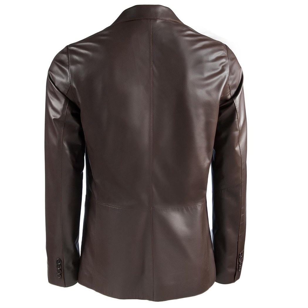 Nestor Erkek Deri Blazer Ceket