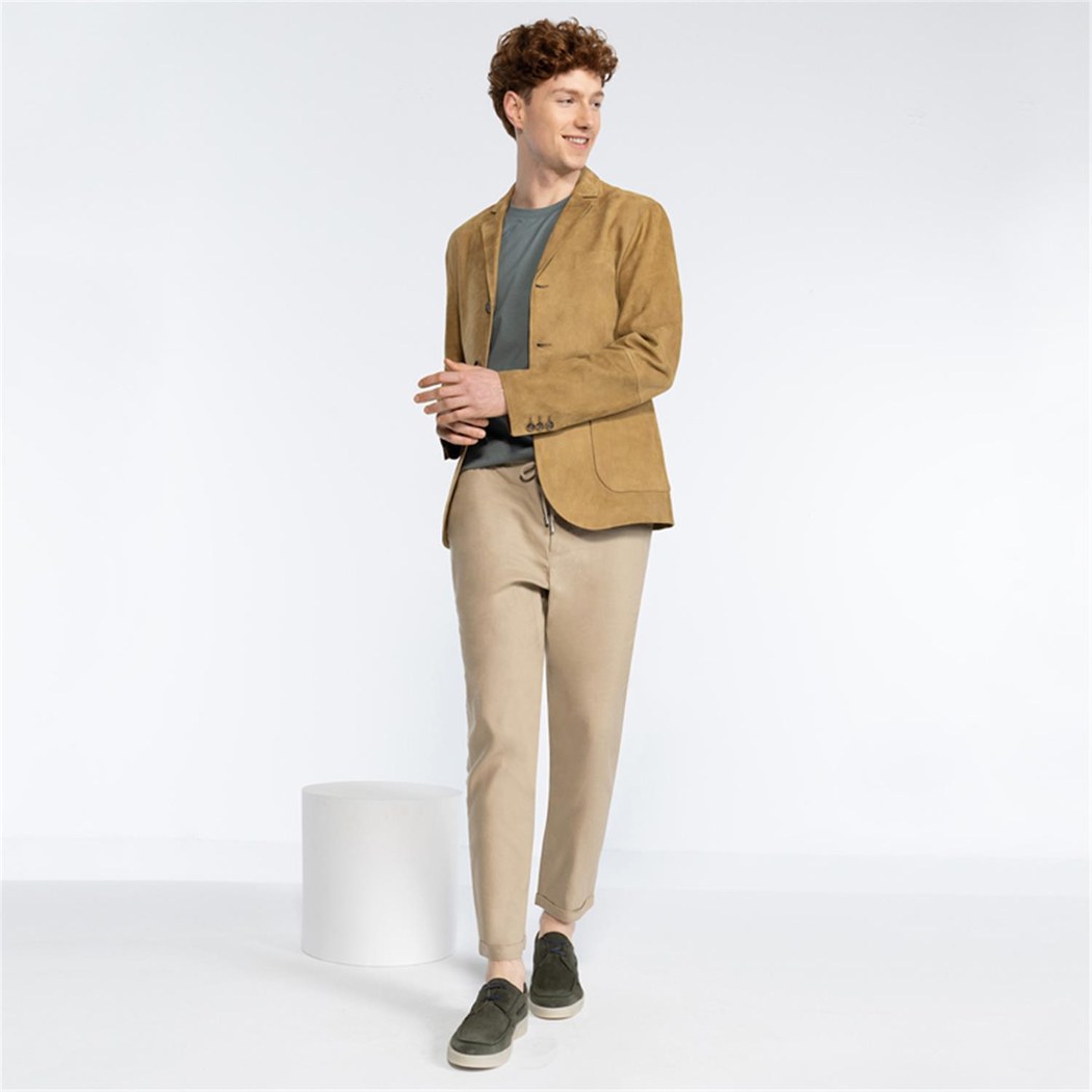 Nino Erkek Blazer Süet Ceket