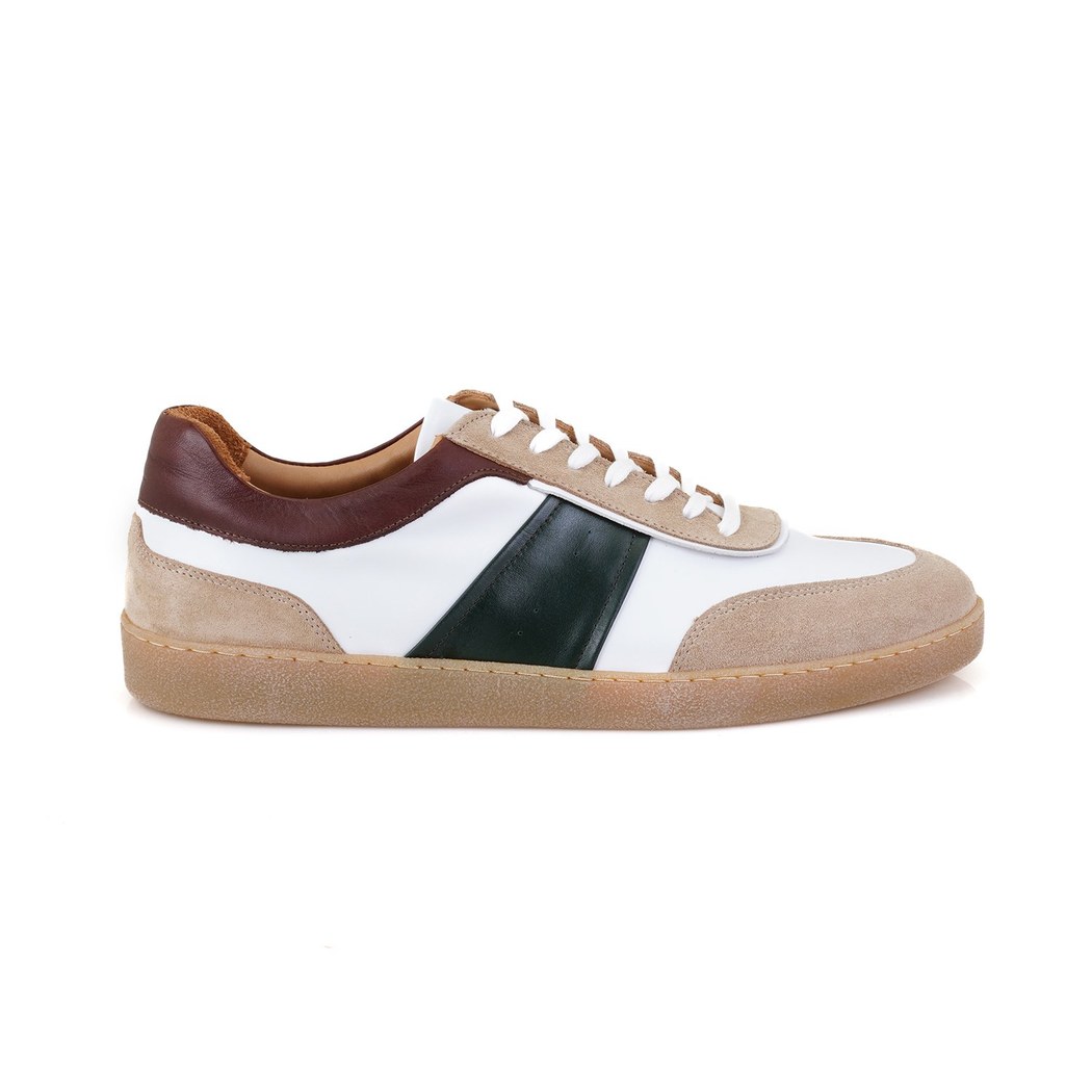 Noah Beyaz Erkek Deri Spor Ayakkabı