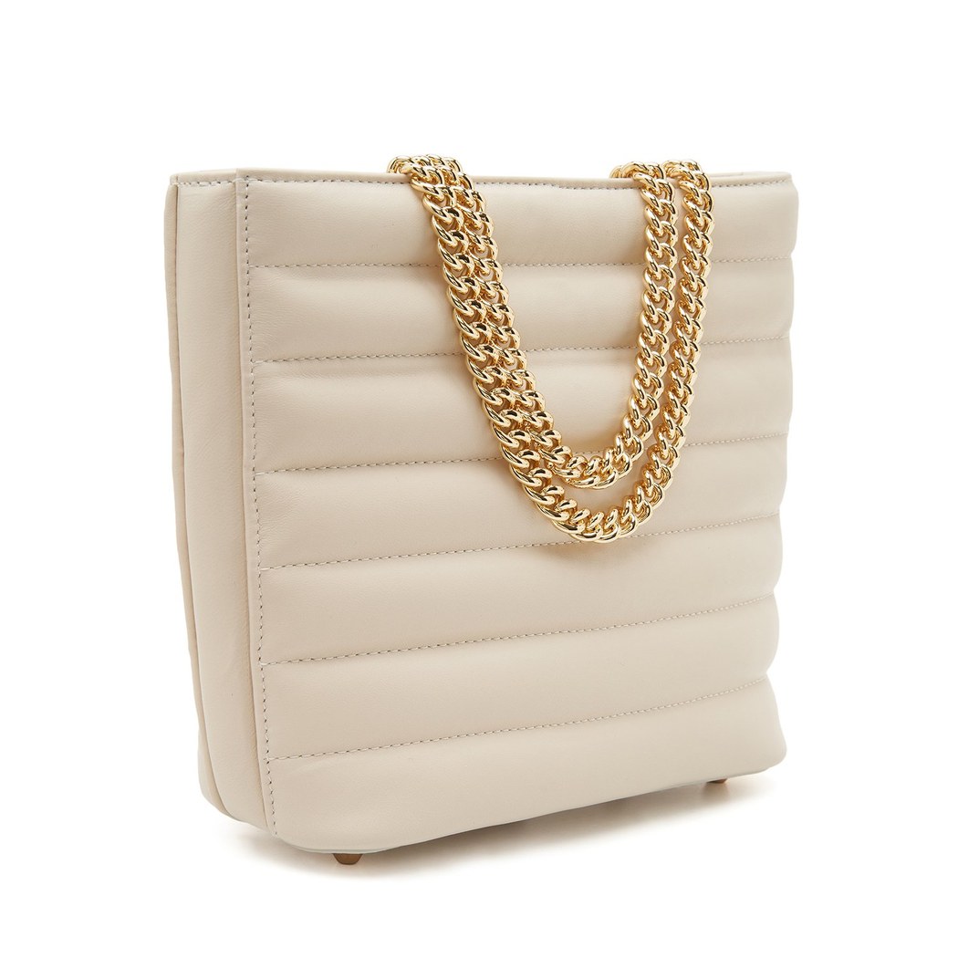 Norberto Zincir Detaylı Kadın Deri Omuz Askılı Çanta