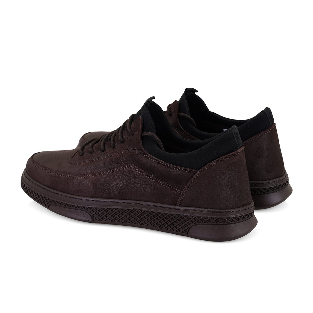 Norton Kahve Erkek Günlük Nubuk Deri Ayakkabı