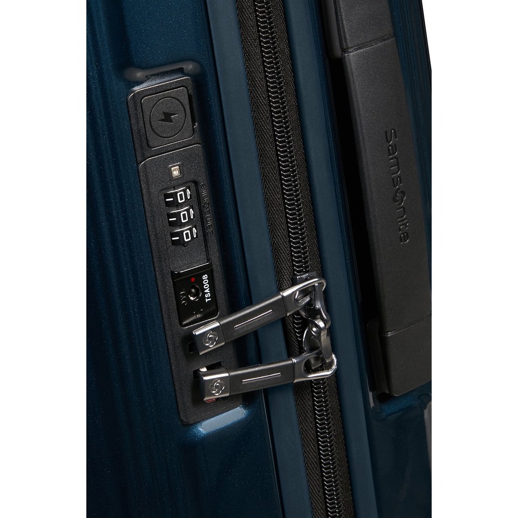 Nuon - 4 Tekerlekli Körüklü Kabin Boy Valiz 55cm