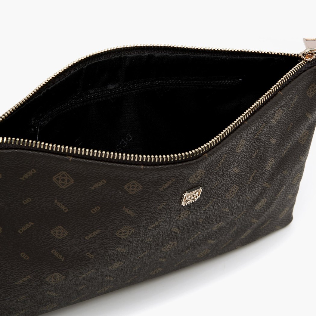 Odila Kahve Kadın Monogram Omuz Çantası