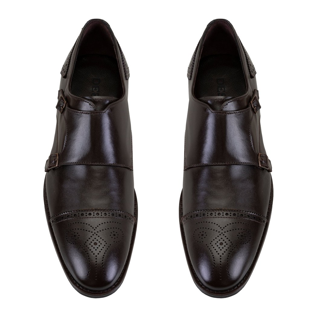 Olian Kahve Erkek Deri Klasik Ayakkabı