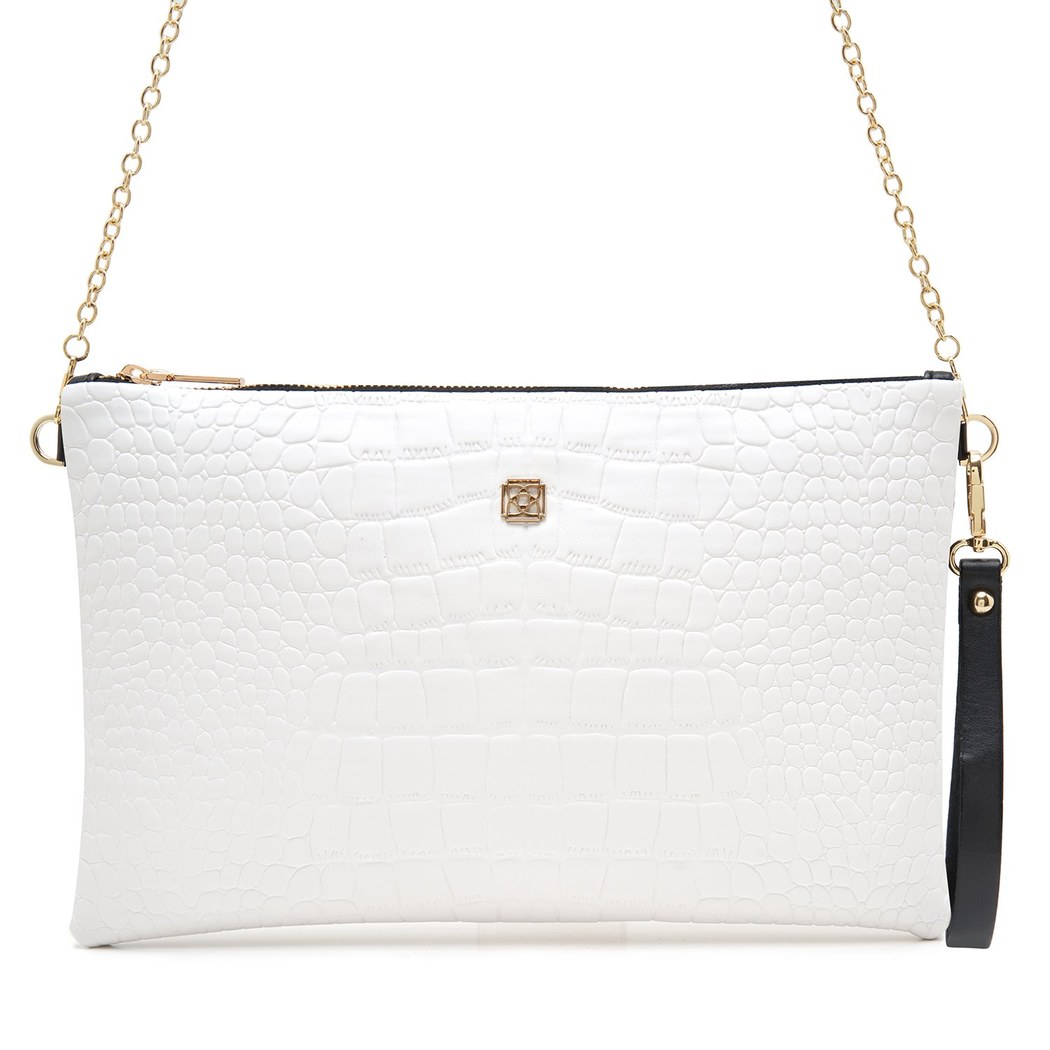 Orlan Beyaz Kadın Portföy Çanta