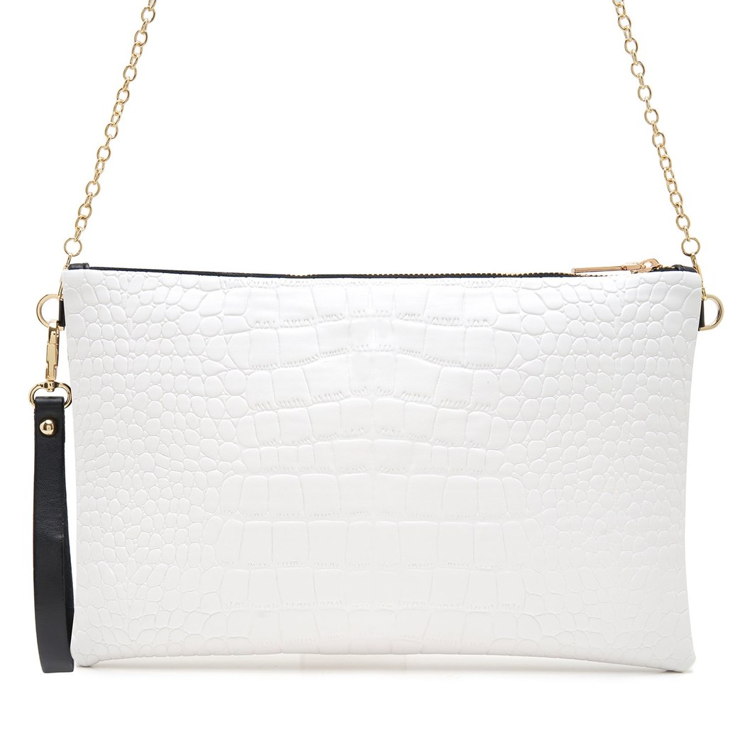 Orlan Beyaz Kadın Portföy Çanta