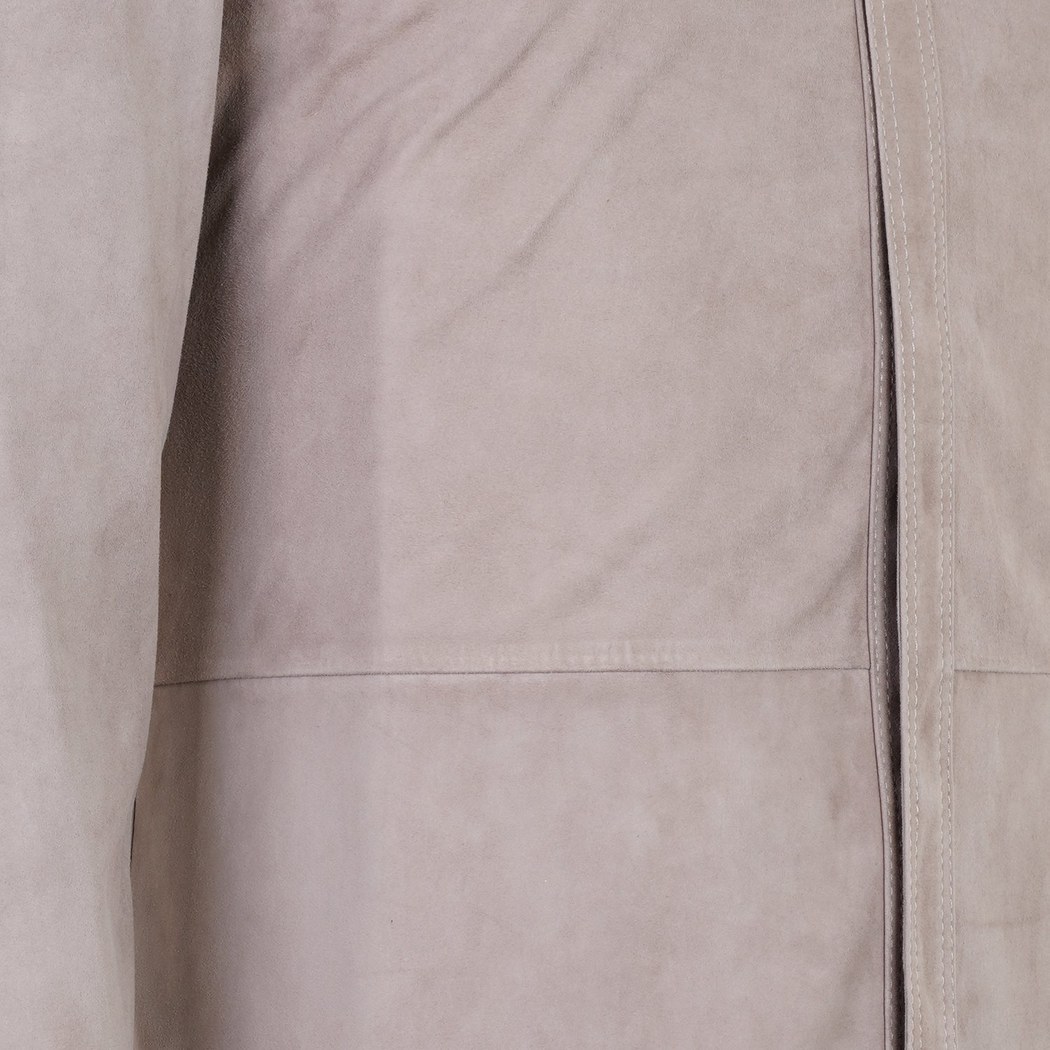 Osvaldo Vizon Erkek Süet Deri Gömlek