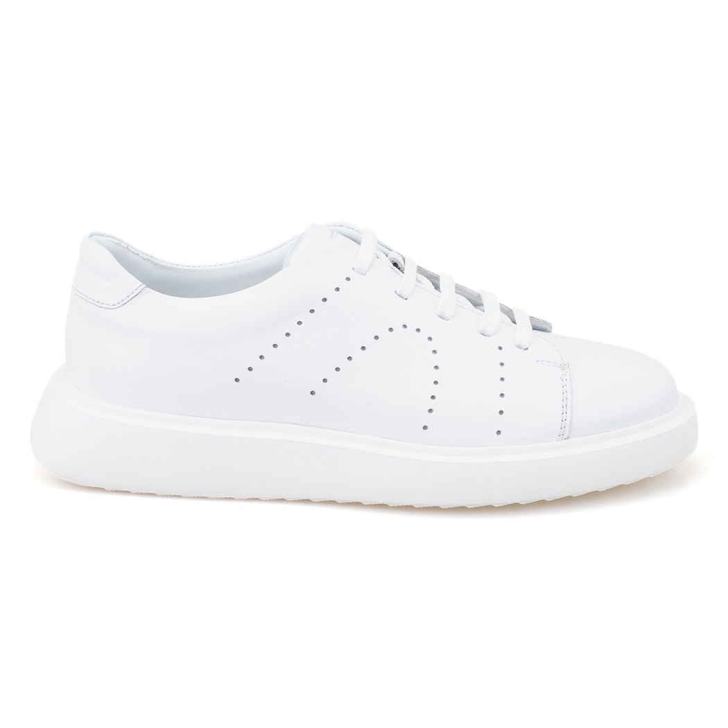 Parker Beyaz Erkek Deri Spor Ayakkabı