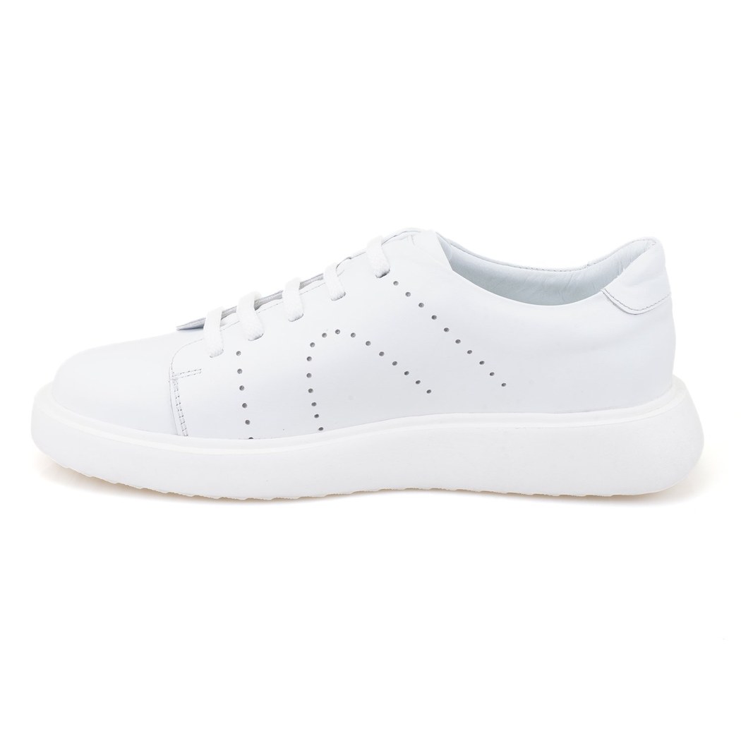 Parker Beyaz Erkek Deri Spor Ayakkabı