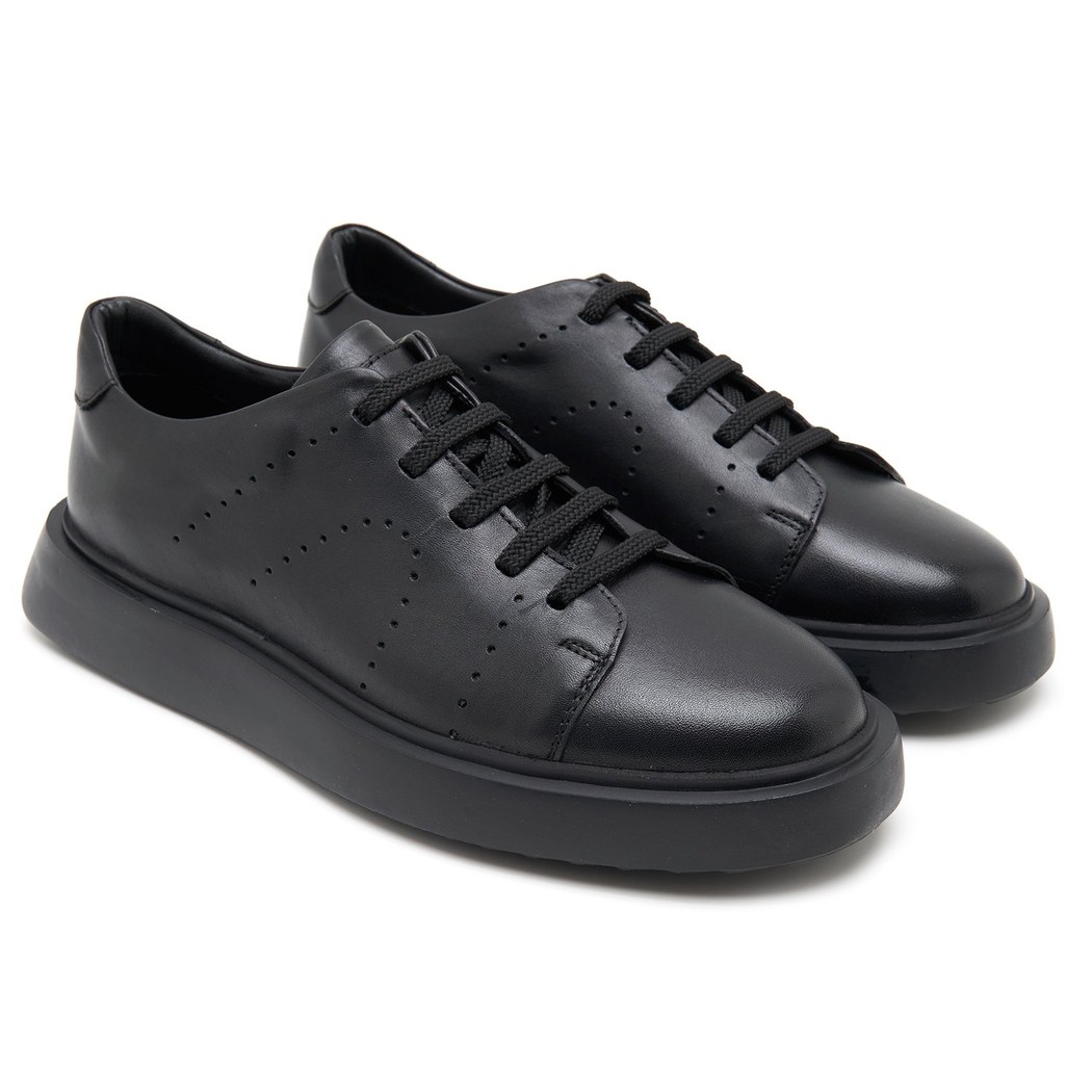 Parker Siyah Erkek Deri Spor Ayakkabı