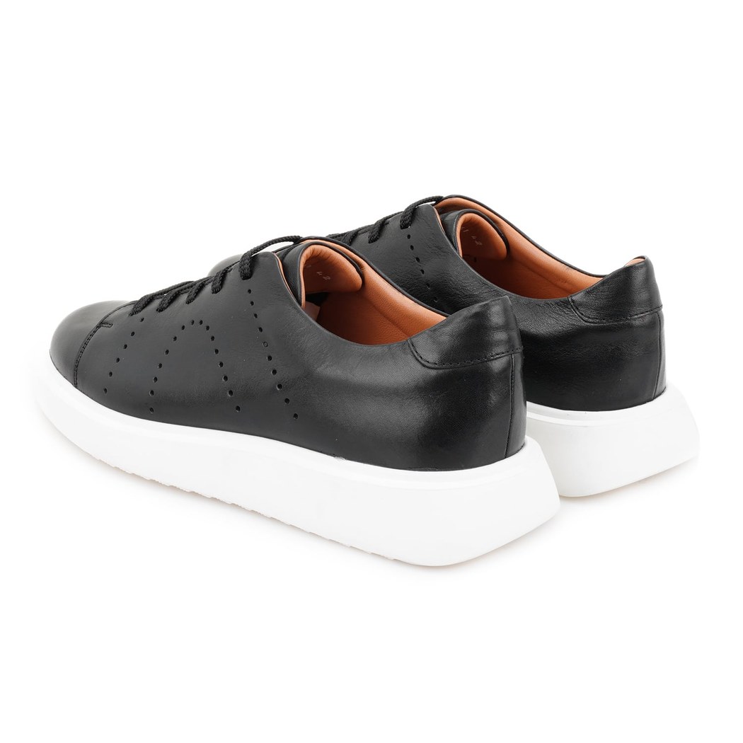 Parker Siyah Erkek Deri Spor Ayakkabı