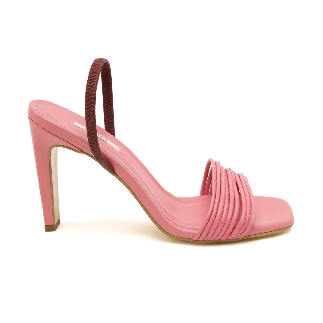 Pembe Aster Kadın Deri Abiye Ayakkabı