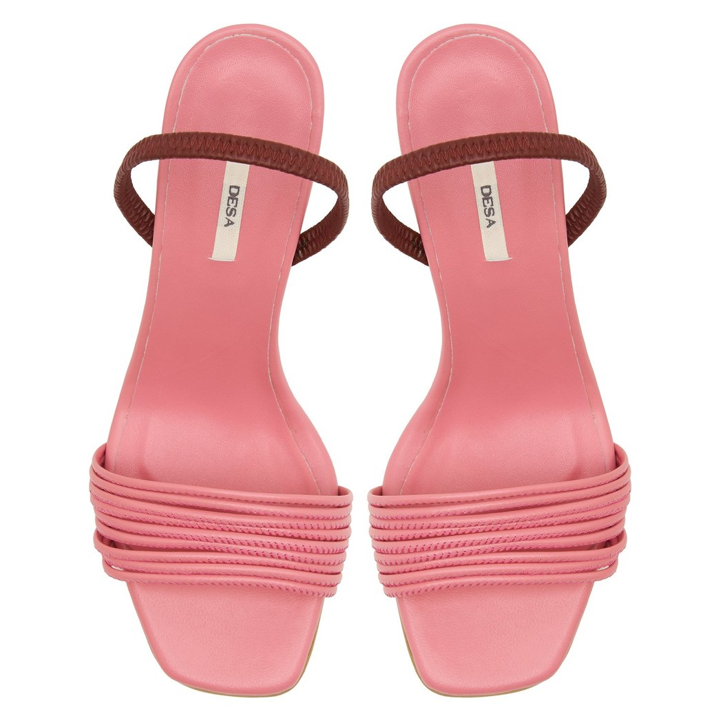 Pembe Aster Kadın Deri Abiye Ayakkabı