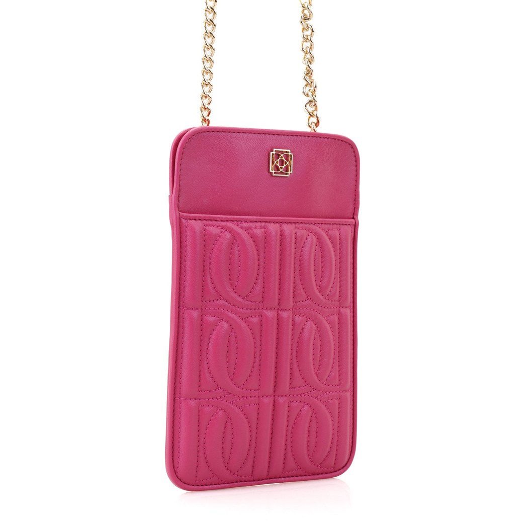 Pembe Kadın Telefon Çantası