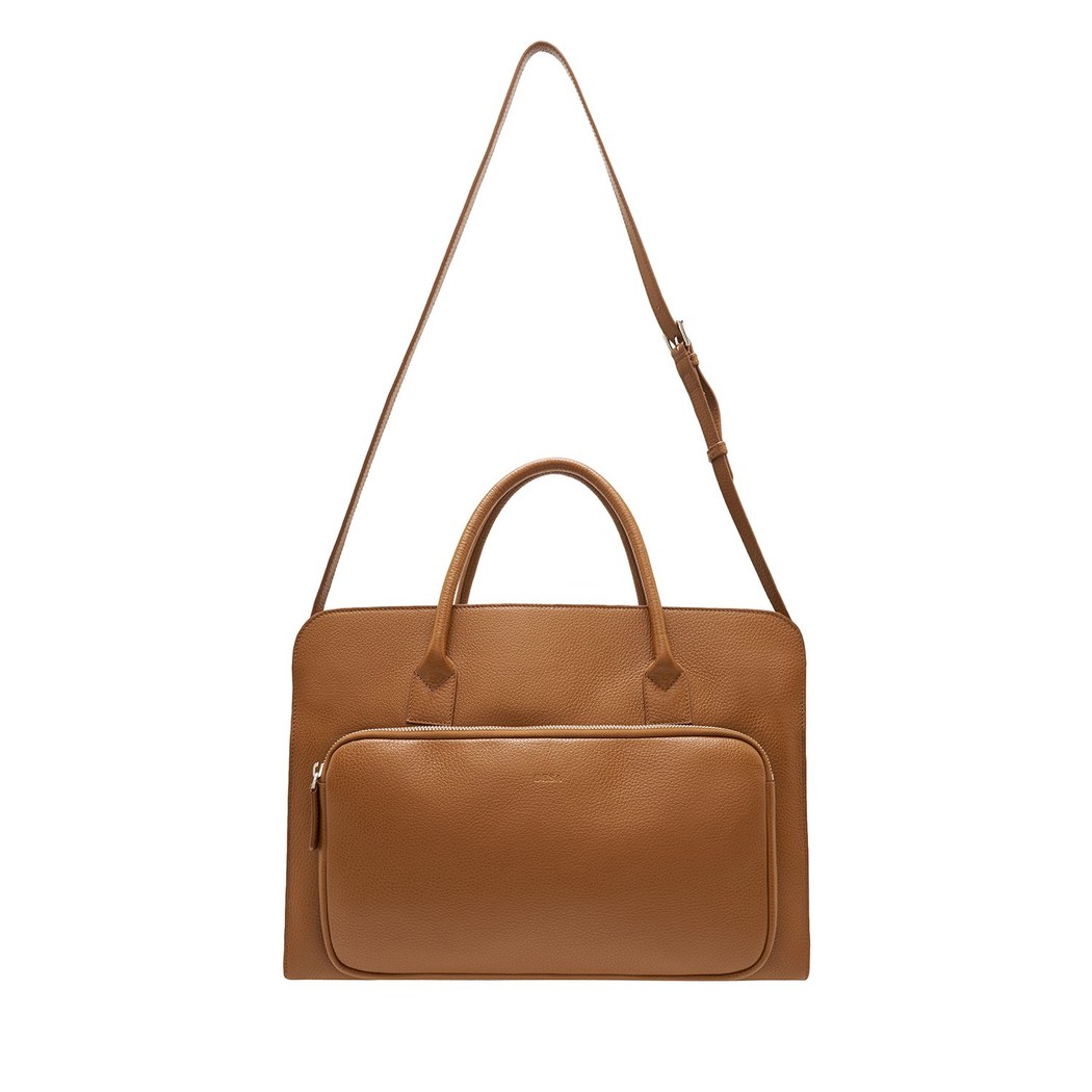 Penny Kahve Erkek Deri Evrak Çantası