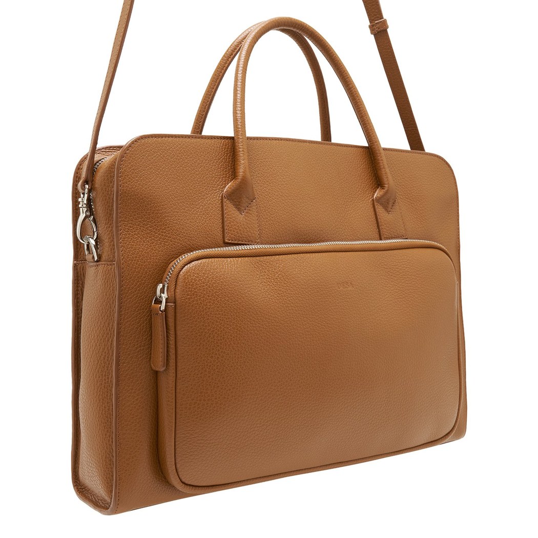 Penny Kahve Erkek Deri Evrak Çantası