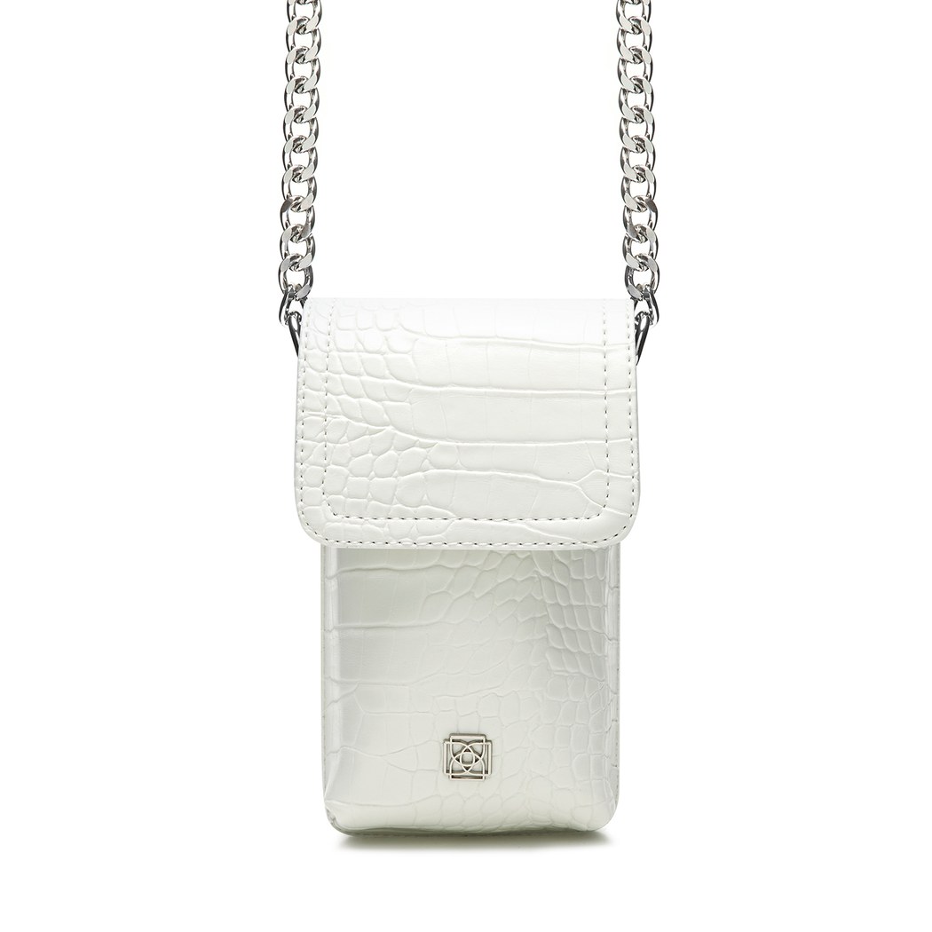 Phony Beyaz Kadın Telefon Çantası