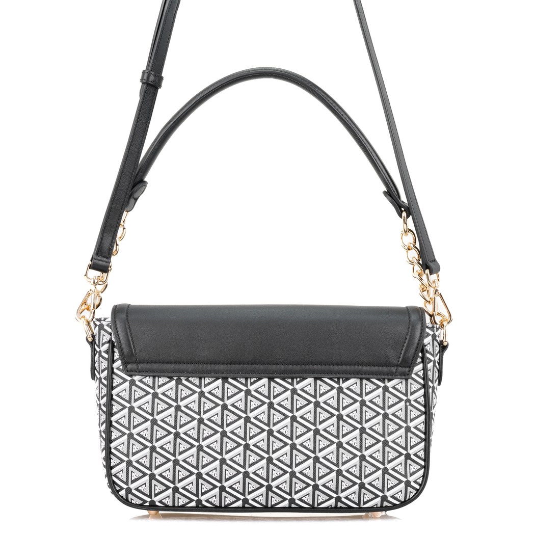 Plante Siyah Kadın Monogram Omuz Çantası