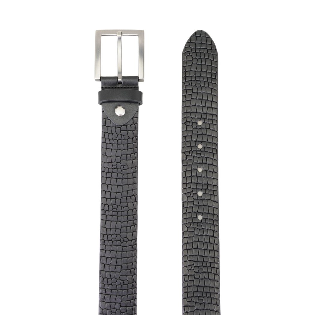 Pomme Siyah Erkek Spor Deri Kemer