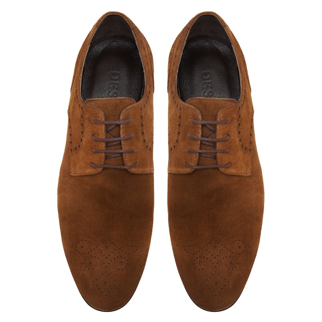 Pryor Taba Erkek Süet Deri Klasik Ayakkabı